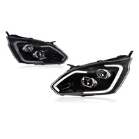 Ensemble de phares LED pour Ford Transit Tourneo Custom 2016-2022 avec projecteur DRL et clignotants séquentiels