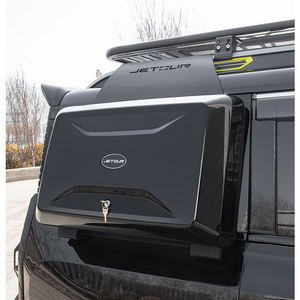 Pour Jetour Traveler Traveller T2 Defender, Pièces de Rechange et Accessoires d'Amélioration : Échelle Latérale Pliante, Coffre de Rangement Latéral, Barres de Toit, Phares de Toit, Aileron - Product Image 3