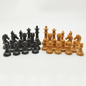 Ajedrez grande de ajedrez, altura de 92mm, grano de madera de resina, piezas de ajedrez ponderadas, partido dedicado <span class=keywords><strong>Staunton</strong></span> International - Product Image 4