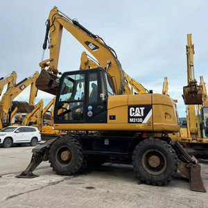 Miniexcavadora CAT313D CAT313D2GC CAT313DGC de 13 Toneladas, Importada, de Calidad, con Bajo Nivel de Ruido, Usada, para Limpieza de Canales Fluviales - Product Image 1
