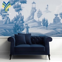 Papier peint mural 3D personnalisé YKWS 010, imperméable, décoratif pour la maison, papier peint mural pour chambre à coucher avec vue naturelle