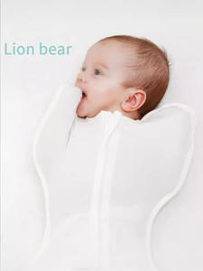 ผ้าห่อตัวเด็กทารก ผ้าฝ้ายหวีอย่างดี ป้องกันการสะดุ้ง ผ้าห่อตัวเด็กแรกเกิด ถุงนอน พร้อมความยืดหยุ่น - Product Image 3