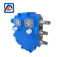 Prix d'usine LONGDA – Vanne hydraulique manuelle unidirectionnelle en fonte 25.3C pour chargeuse sur pneus, 4,5 kg, garantie 1 an