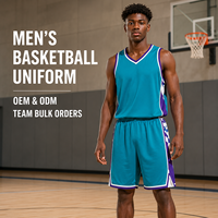 Tenue de basketball personnalisée pour homme, col en V, sans manches, uniforme à séchage rapide et anti-humidité pour l'entraînement quotidien des équipes de basketball jeunes