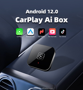 Module de mise à niveau CarPlay sans fil AI Box, dongle avec port USB-A et Type-C pour les voitures équipées de CarPlay intégré - Product Image 1