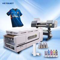 Imprimante DTF 24 pouces A1 haute vitesse 60cm pour t-shirts Machine à jet d'encre DTF 4 têtes d'impression I3200 pour vêtements