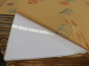 Plaque acrylique blanche 12 mm 1220x3050 mm, blanc <span class=keywords><strong>opale</strong></span> translucide pour mur d'accentuation d'hôtel, installation d'art mural lumineux - Product Image 6