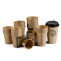 Gobelet personnalisé pour boissons chaudes ou froides, porte-gobelets en carton, gobelet en papier pour café