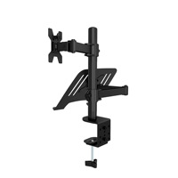 Support de moniteur d'ordinateur portable multifonctionnel support d'affichage à double écran support de clavier d'ordinateur combinaison rotative universelle