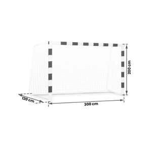<span class=keywords><strong>But</strong></span> <span class=keywords><strong>de</strong></span> football <span class=keywords><strong>3M</strong></span> HD robuste avec cadre en acier 300x200cm, filet en polyester pliable pour entraînement, jardin et club - Product Image 6
