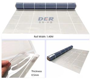 अनुकूलित मोटाई स्पष्ट समुद्री विनाइल 30 गेज लचीला स्पष्ट प्लास्टिक विनाइल सुपर स्पष्ट विंडो विनाइल सुपर स्पष्ट विंडो विनाइल - Product Image 4