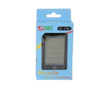 Compteur de vélo GPS étanche sans fil Odomètre Capteur numérique Compteur de vélo de route Type intelligent