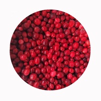 Arándanos Congelados Sin Transgénicos XMSD, Arándanos Frescos y Sin Azúcar, Lingonberries Congelados, Buen Sabor, Bolsa de Arándanos Congelados