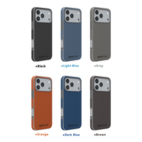 Étui de téléphone magnétique en cuir avec doublure en microfibre, compatible avec la charge sans fil, antichoc pour iPhone 14-17, fabricant OEM ODM Chine