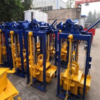 Shengya Nouveau type QMY2-45 petit mobile ciment béton bloc creux machine de fabrication de briques de pavage avec 220V monophasé