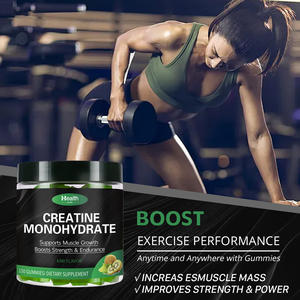 OEM Sugar Free <b>Creatine</b> Gummies 5500mg <b>Creatine</b> Monohydrate Energy Gummies for Muscle Growth Fitness Supplements - Product Image 3