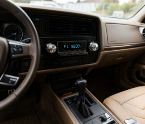 Radio Retro para Auto Ford, Estéreo <span class=keywords><strong>Bluetooth</strong></span> MP3, Reproductor Multimedia con USB y AUX, Apto para Modelos Ford y Mercedes-Benz. - Product Image 4