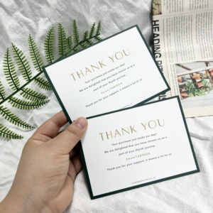 Wholesale Custom Jewelry Care <strong>Card</strong> Paper Thank You <strong>Card</strong> for Your Purchase Instruction <strong>Card</strong> - Product Image 6