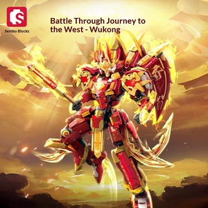 หุ่นยนต์ต่อสู้ 106001 กลอรี่ วอร์ โรบอทส์ ธีม โกคู เมชา มังกี้คิง วัสดุ ABS ของเล่นแอคชั่นฟิกเกอร์ ใช้ร่วมกับบล็อกได้ - Product Image 4