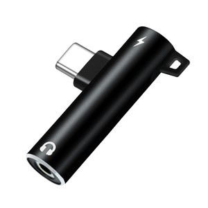 Adaptateur audio Type-C 2-en-1, <span class=keywords><strong>convertisseur</strong></span> de casque jack rond 3,5 mm avec décodage, compatible avec les modèles LMD-A001 - Product Image 6