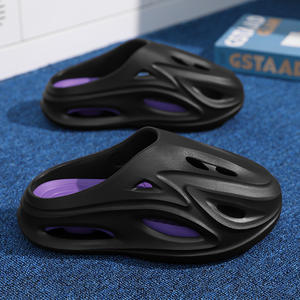 Pantoufles EVA légères personnalisables fond épais muet chaussures <span class=keywords><strong>mules</strong></span> souples bout fermé sandales de plage d'été sabots confortables - Product Image 2