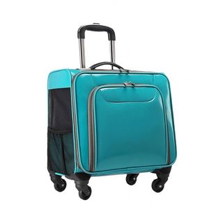 Maleta de Viaje para Mascotas con Ruedas, Certificada por BSCI, Extra Grande, para Perros de hasta 15 kg, para Dos Gatos, Portátil, con Cuatro Ruedas - Product Image 1