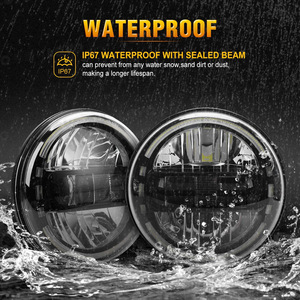 Faro LED de <span class=keywords><strong>7</strong></span> Pulgadas para Jeep Wrangler JK JKU 2007 2008 2009 2010 2011 2012 2013 2014 2015 2016 2017 2018 Modelo <span class=keywords><strong>King</strong></span> <span class=keywords><strong>Kong</strong></span> - Product Image 3