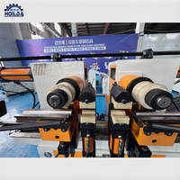 Dobladora de tubos de doble punta automática directa de fábrica para componentes PLC de aluminio de aleación de acero inoxidable cuadrados y redondos