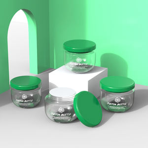 Wadah Scrub rambut wajah dan tubuh, wadah kosong warna-warni, wadah krim mentega Tubuh kosmetik - Product Image 3