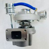 Turbocompresseur 762931-5001S GT2256S pour moteur Perkins Scout 4.4 320/06047 320/06079 Turbocompresseur compatible avec JCB 3CX 4CX Chargeuse-pelleteuse