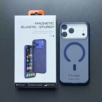 Coque de téléphone magnétique de luxe neuve avec protection d'objectif effet peau et support rotatif pour iPhone