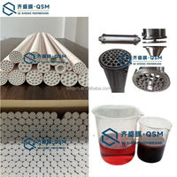 Filtre à membrane céramique QSM avec filtration transversale, taille des pores de 100 nm pour MFUF/NF Microfiltration Ultrafiltration Nanofiltration
