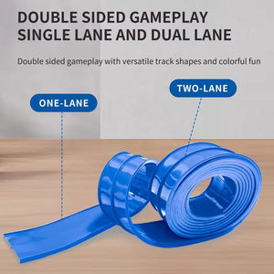 <span class=keywords><strong>Pista</strong></span> de <span class=keywords><strong>Carreras</strong></span> Flexible de Doble Carril MILI <span class=keywords><strong>Hot</strong></span> de 15 pies, Conjunto de <span class=keywords><strong>Pista</strong></span> Suave con Pendiente Elástica para Autos de Juguete de Aleación, Juguetes de <span class=keywords><strong>Pista</strong></span> para Niños - Product Image 6