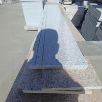 Pas cher Chinois Pierre Naturelle Sésame Gris Granit Escaliers Escalier pour Comptoirs De Granit Projet