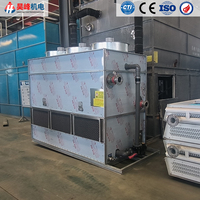 Compresores de Sistema de Refrigeración por Agua Profesionales de 20 Toneladas, Torre de Agua de Refrigeración de Circuito Cerrado
