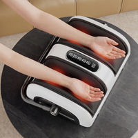 Masseur de pieds M Phenitech avec chaleur, shiatsu, pression d'air, massage des mollets, en plastique ABS, contrôle du temps, 9 niveaux d'intensité, 3 thérapies chauffantes