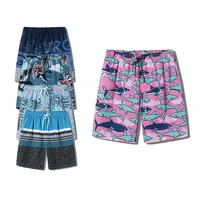 Shorts masculinos coloridos, bermudas para praia de secagem rápida, roupas masculinas de verão, 2022