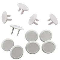 Cache-prise de sécurité pour enfant Gaixie Factory ABS, type rond, 2 broches, pour prises électriques françaises, protection de chargeur, Guangxi