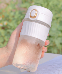Infuseur à thé réutilisable Offre Spéciale bouteille d'eau en verre gobelet à thé extérieur avec infuseurs pour la rentrée scolaire - Product Image 1