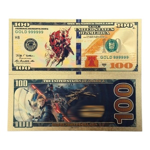 Nouvelle Banque de billets 2026 Anime STARWARS2 en or plaqué 24 carats pour cadeaux - Product Image 6