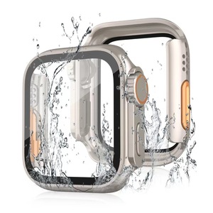 เคส PC แข็งสำหรับ <span class=keywords><strong>Apple</strong></span> <span class=keywords><strong>Watch</strong></span> เคสกระจก45มม. 41มม. 44มม. 40มม. 42มม. 38มม. อัปเกรดรูปลักษณ์ของอัลตร้า iWatch Series 8 <span class=keywords><strong>7</strong></span> SE SE2 6 5 4 3 - Product Image 6