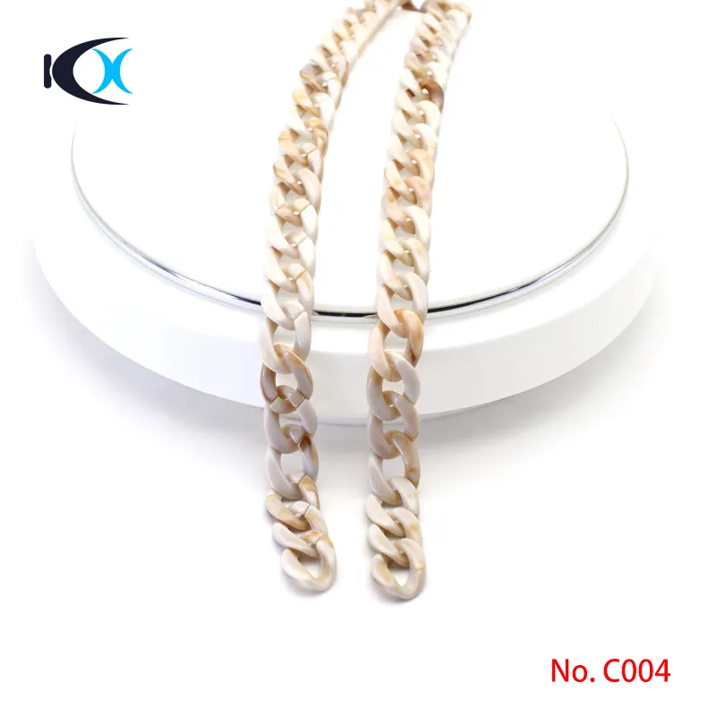 Bags Plastic Accessories Chain For Handbag Resin Chain For Bag