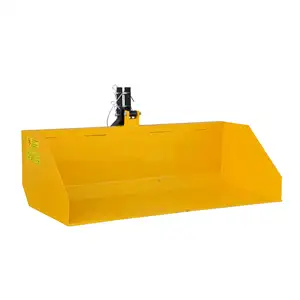 Farm Machinery tractor mounted 3 point trip scoop, farm transport box 1.2m -1.5m -1.8m