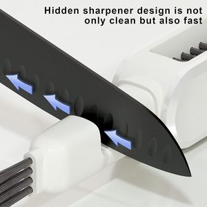 Lame de brosse à poussière multifonctionnelle 3 en 1 avec affûteur à poils rigides Brosse compacte pour nettoyer la cuisine - Product Image 5