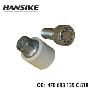 Entrega Rápida HANSIKE OEM 4F0698139C818 4F0698139A818 Repuestos Automotrices para Audi A4L B8 A6L C6 C7 A7 <span class=keywords><strong>Tornillos</strong></span> de Neumáticos Accesorios para Automóviles - Product Image 2