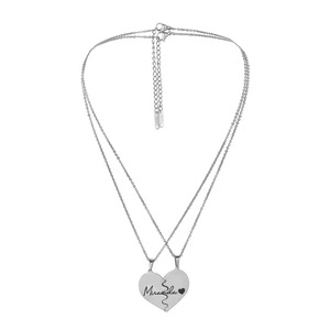 कस्टम 304 316 एल स्टेनलेस स्टील गहने हार को उत्कीर्ण शब्दों को उत्कीर्ण किया - Product Image 6