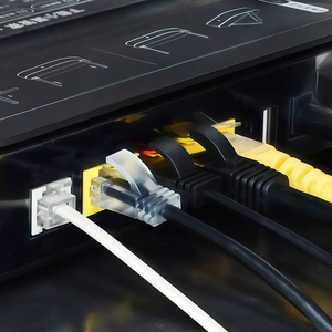 UTP cat6A RJ45 Mạng LAN Ethernet vá cáp trong suốt mỏng vá dây CAT6 cho trung tâm dữ liệu - Product Image 2