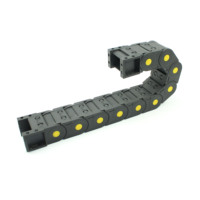 Support de câble en plastique pour rail de guidage de chaîne de traînage de pont de gaine de câble flexible