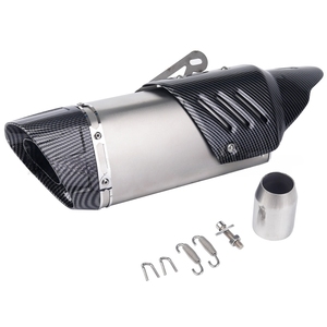 Accesorio para Moto, Tubo de Escape Modificado de Cuatro Ángulos Biselados para Motocicletas de Alta Cilindrada, Tubo de Escape Tipo Chimenea - Product Image 5