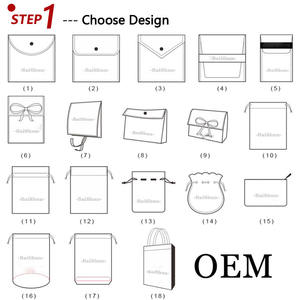 大型カスタムロゴプリントブルーベルベットドローストリングバッグジュエリーシューズドレス帽子ハンドバッグ包装再利用可能 - Product Image 6